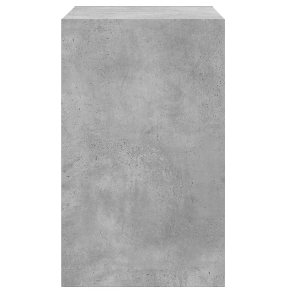 Scarpiera Grigio Cemento 60x42x69 cm in Legno Multistrato - homemem39