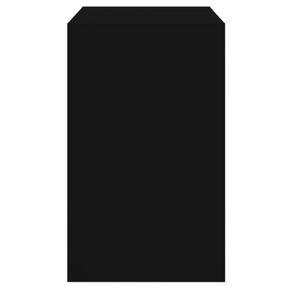 Scarpiera Nera 80x42x69 cm in Legno Multistrato - homemem39