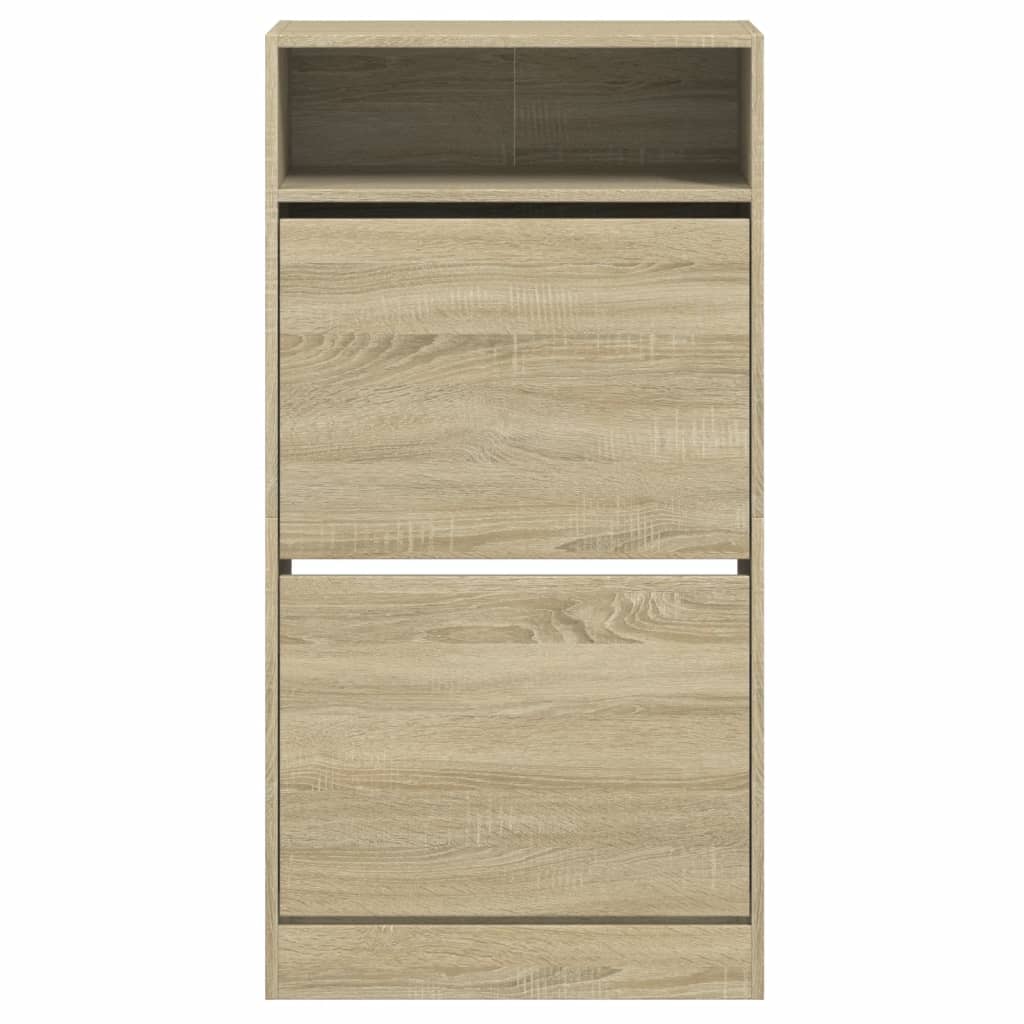 Scarpiera Rovere Sonoma 60x34x116 cm in Legno Multistrato - homemem39