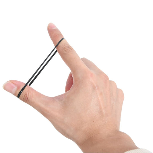 Elastici per Trecce Cavallo 500 pz Neri in Silicone - homemem39