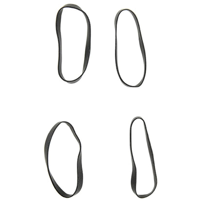 Elastici per Trecce Cavallo 500 pz Neri in Silicone - homemem39