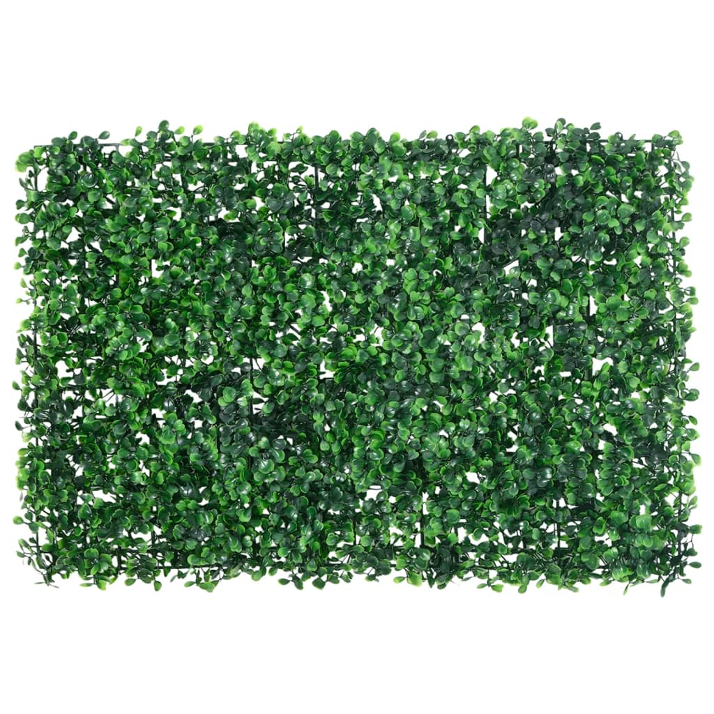 Recinzione Foglie Arbusti Artificiali 24 pz Verde 40x60 cm | homemem39