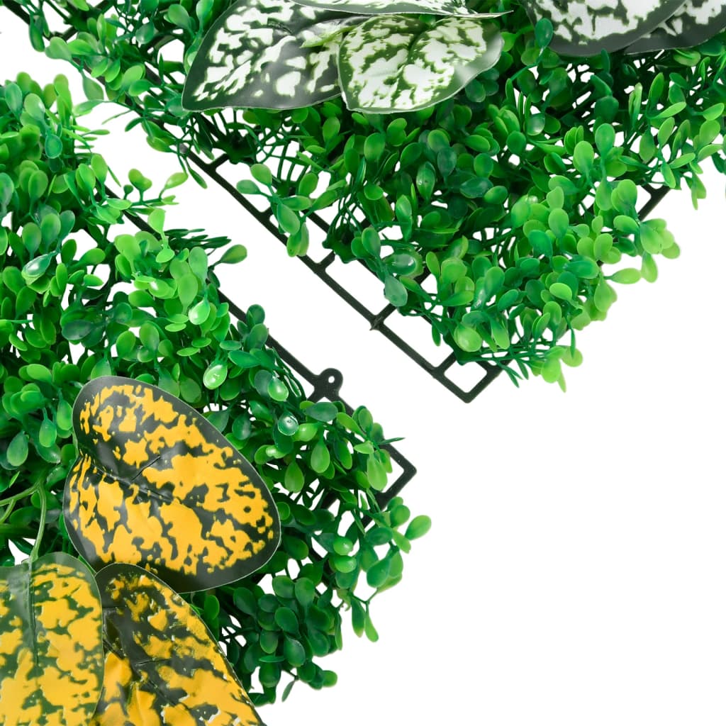 Recinzione Piante Artificiali 6 pz Verde 40x60 cm