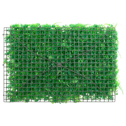 vidaXL Fence Artificial Fern Leaves 6 pcs Green 40x60 cm