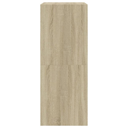 Scarpiera 2 Cassetti Ribaltabili Rovere Sonoma 80x42x108 cm - homemem39