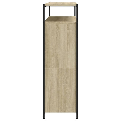 Scarpiera 4 Cassetti Ribaltabili Rovere Sonoma 100x34x112 cm - homemem39