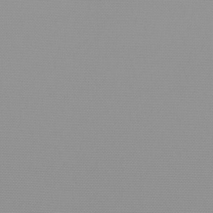 Cuscini per Sedia Schienale Alto 6 pz Grigio Tessuto Oxford