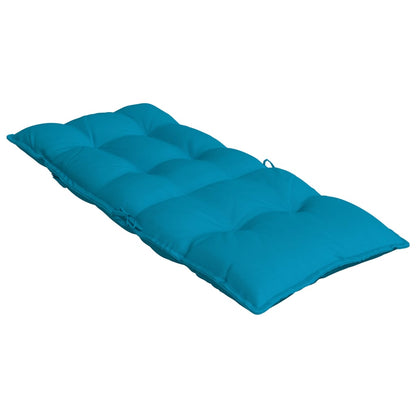 Cuscini Sedia con Schienale Alto 6 pz Blu Chiaro Tessuto Oxford | homemem39
