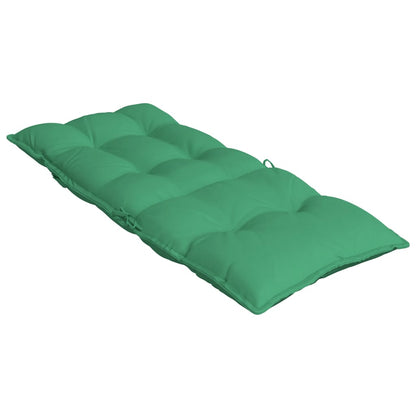 Cuscini per Sedia con Schienale Alto 2 pz Verde Tessuto Oxford - homemem39