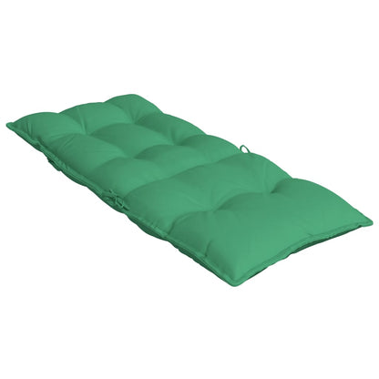 Cuscini per Sedia con Schienale Alto 4 pz Verde Tessuto Oxford | homemem39