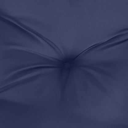 Cuscini Sedia con Schienale Alto 4 pz Blu Marino Tessuto Oxford | homemem39