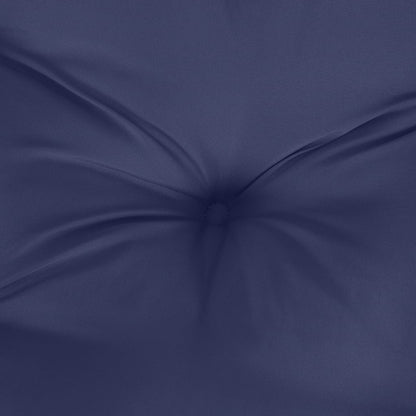 Cuscini Sedia con Schienale Alto 6 pz Blu Marino Tessuto Oxford | homemem39