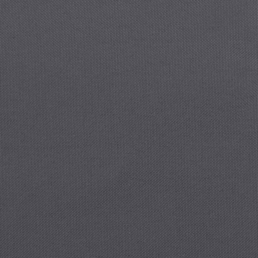 Cuscini per Sedie Schienali Bassi 6 pz Antracite Tessuto Oxford - homemem39