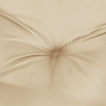 Cuscini per Sedia Schienale Basso 6 pz Beige in Tessuto Oxford | homemem39