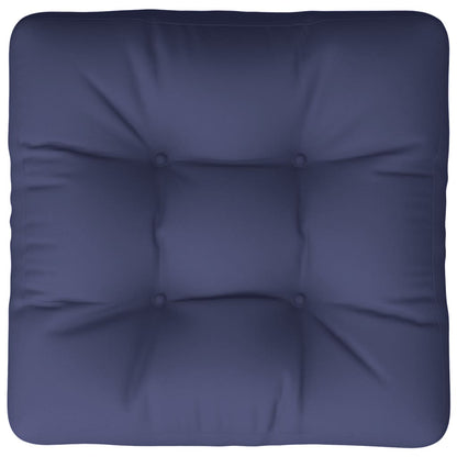 Cuscino per Pallet Blu Marino 60x60x12 cm in Tessuto | homemem39