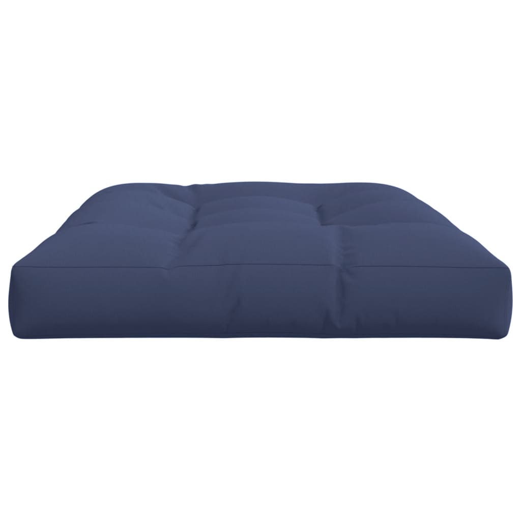 Cuscino per Pallet Blu Marino 120x80x12 cm in Tessuto | homemem39
