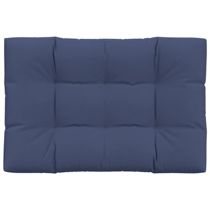 Cuscino per Pallet Blu Marino 120x80x12 cm in Tessuto | homemem39