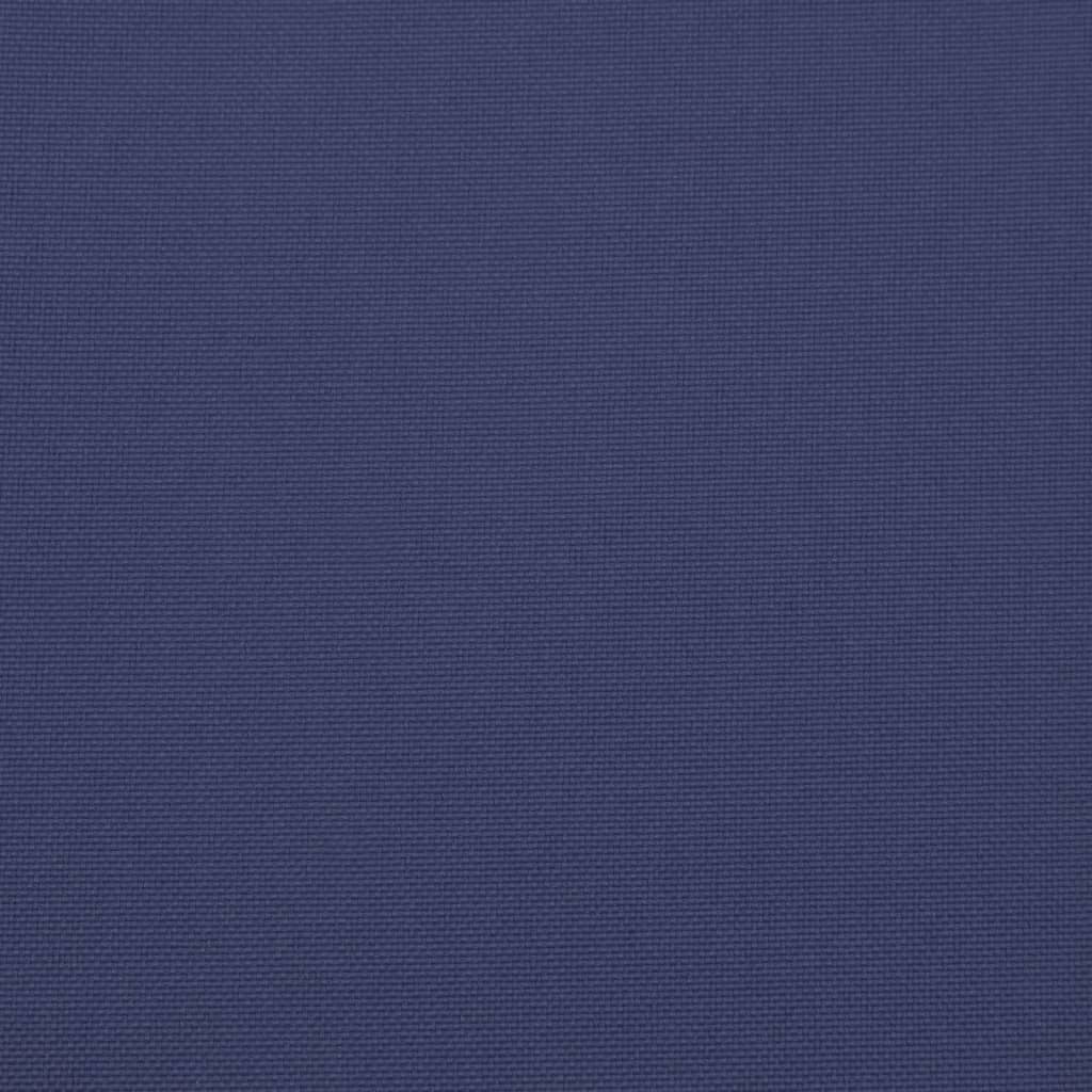 Cuscino per Pallet Blu Marino 50x40x12 cm in Tessuto