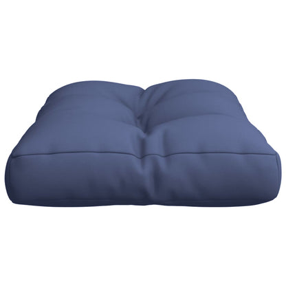 Cuscino per Pallet Blu Marino 60x40x12 cm in Tessuto | homemem39