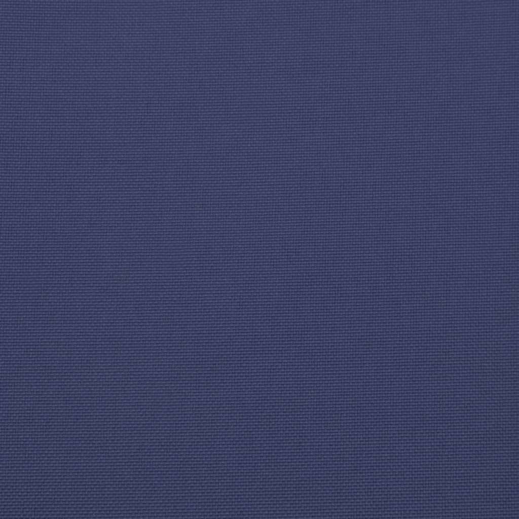 Cuscino per Pallet Blu Marino 58x58x10 cm in Tessuto Oxford - homemem39