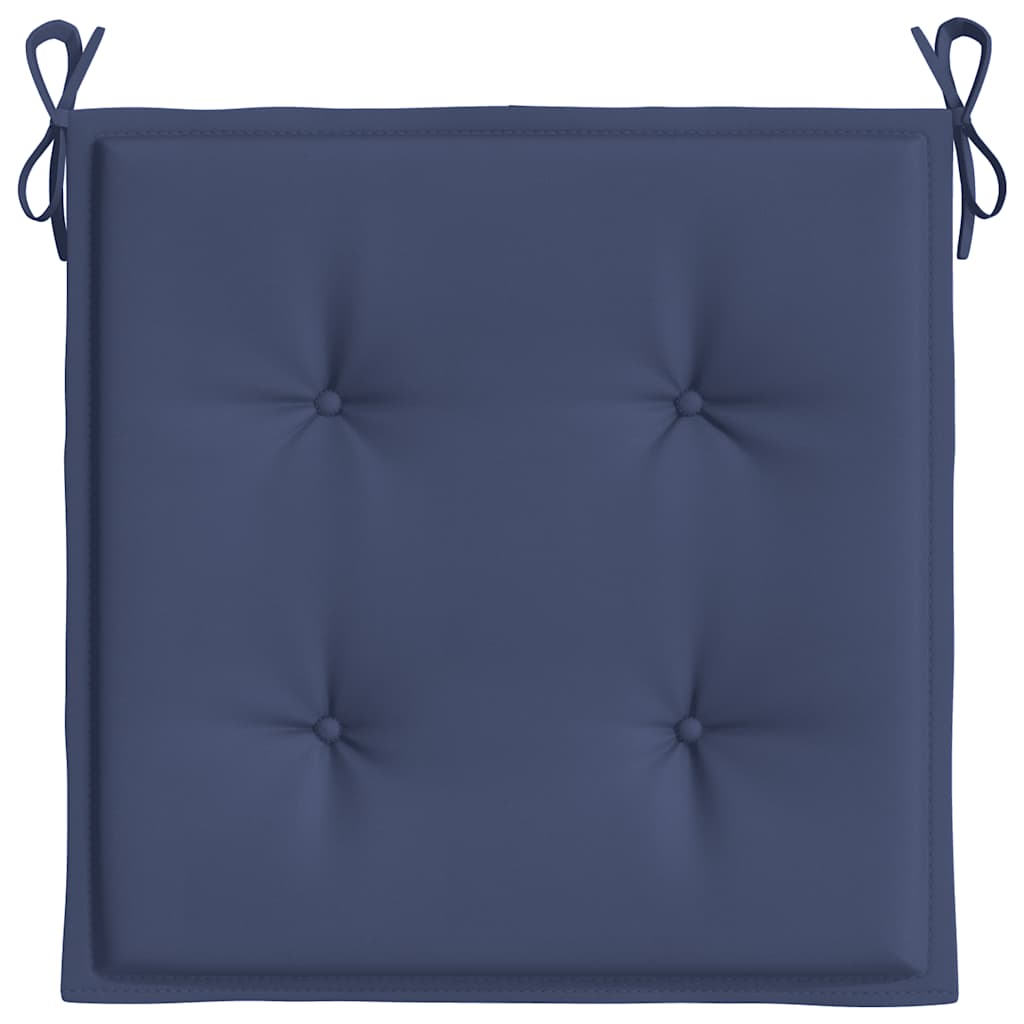 Cuscini per Pallet 2 pz Blu Marino 40x40x4 cm in Tessuto Oxford | homemem39