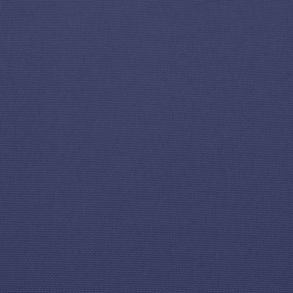 Cuscini per Pallet 4 pz Blu Marino 40x40x3 cm in Tessuto Oxford