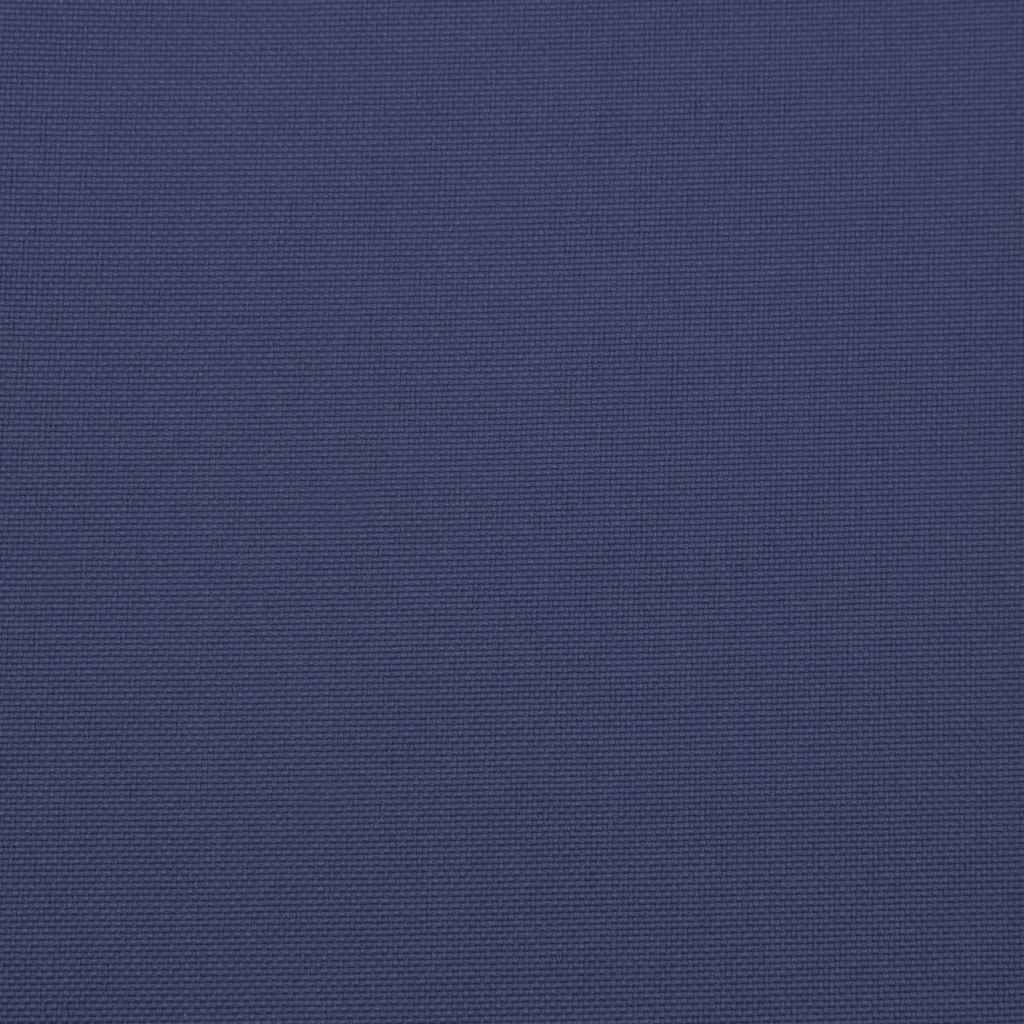 Cuscino Panca da Giardino Blu Marino 120x50x3 cm Tessuto Oxford