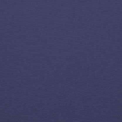 Cuscini per Sedia 4 pz Blu Marino 40x40x7 cm in Tessuto Oxford