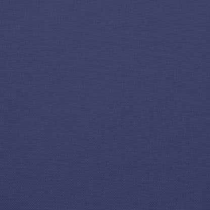 Cuscini per Sedia 4 pz Blu Marino 50x50x7 cm in Tessuto Oxford