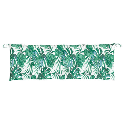 Cuscino per Panca a Foglie 150x50x7 cm in Tessuto Oxford | homemem39