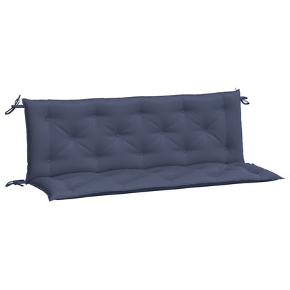 Cuscini per Panca 2 pz Blu Marino 150x50x7 cm in Tessuto Oxford - homemem39