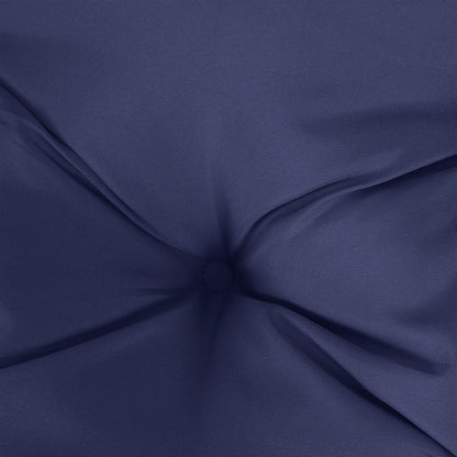 Cuscini per Panca 2 pz Blu Marino 180x50x7 cm in Tessuto Oxford