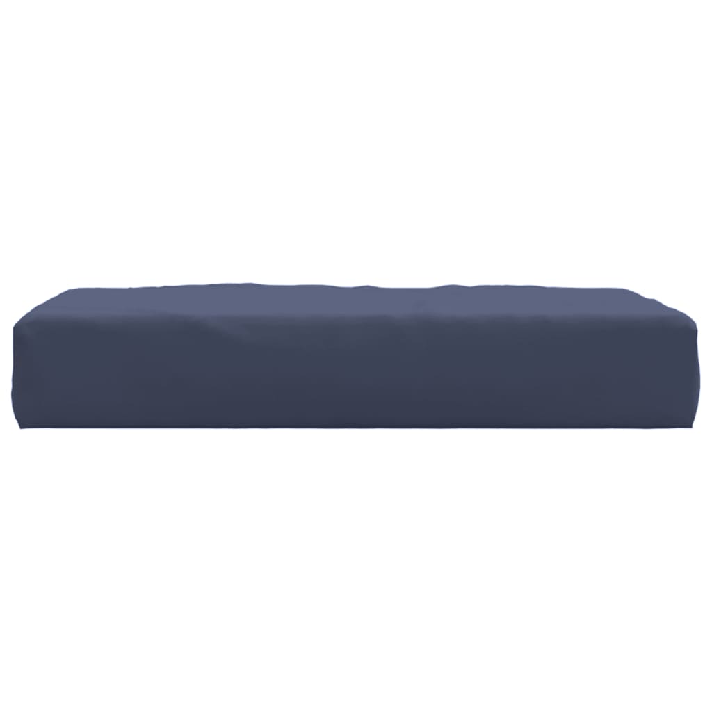 Navy Blue Pallet Cushion 60x60x10 cm in Oxford Fabric