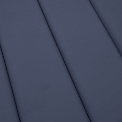 Cuscino per Lettino Blu Marino 180x60x3 cm in Tessuto Oxford