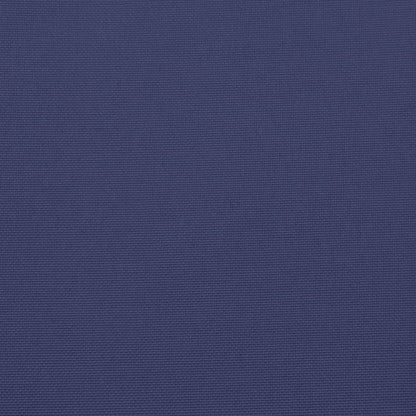 Cuscino Rotondo Blu Marino Ø 60x11 cm in Tessuto Oxford - homemem39