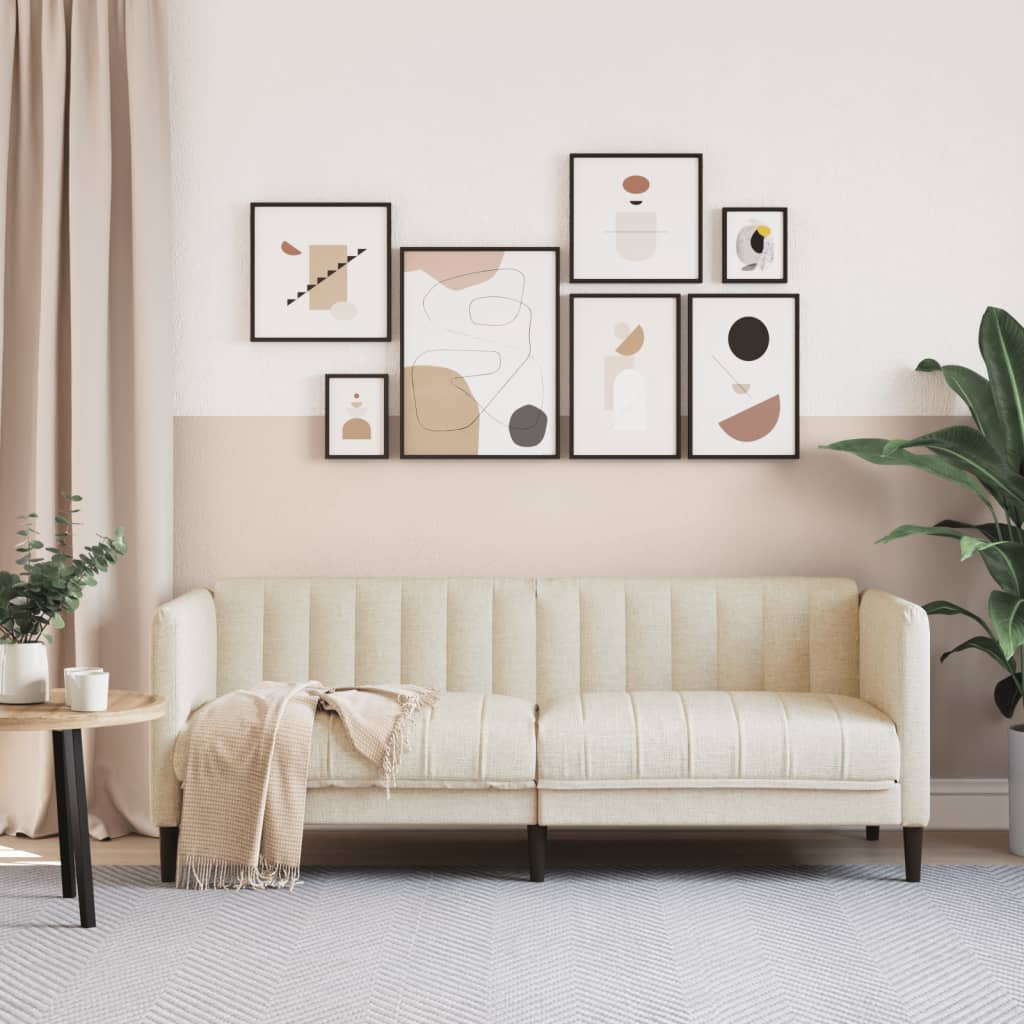 Divano a 2 Posti in Lino - homemem39