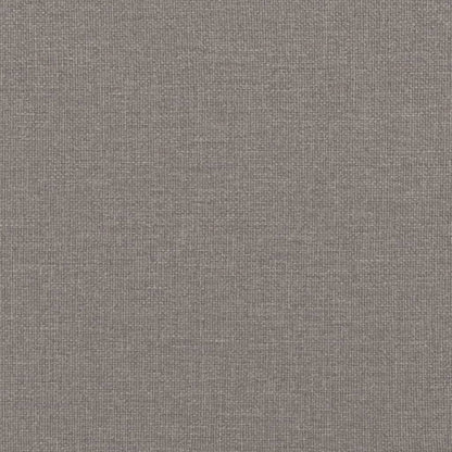 3 Seater Sofa in Taupe Gray Fabric