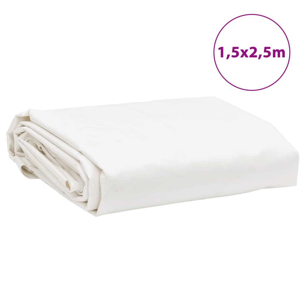 Telone Bianco 1,5x2,5 m 650 g/m² | homemem39