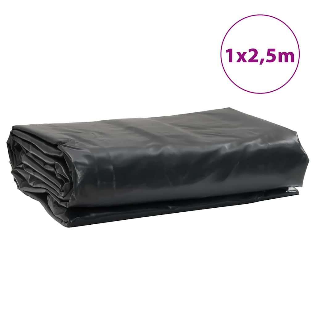 Telone Nero 1x2,5 m 650 g/m²