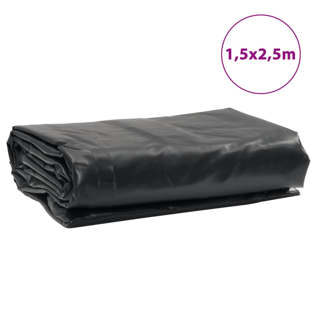 Telone Nero 1,5x2,5 m 650 g/m² | homemem39