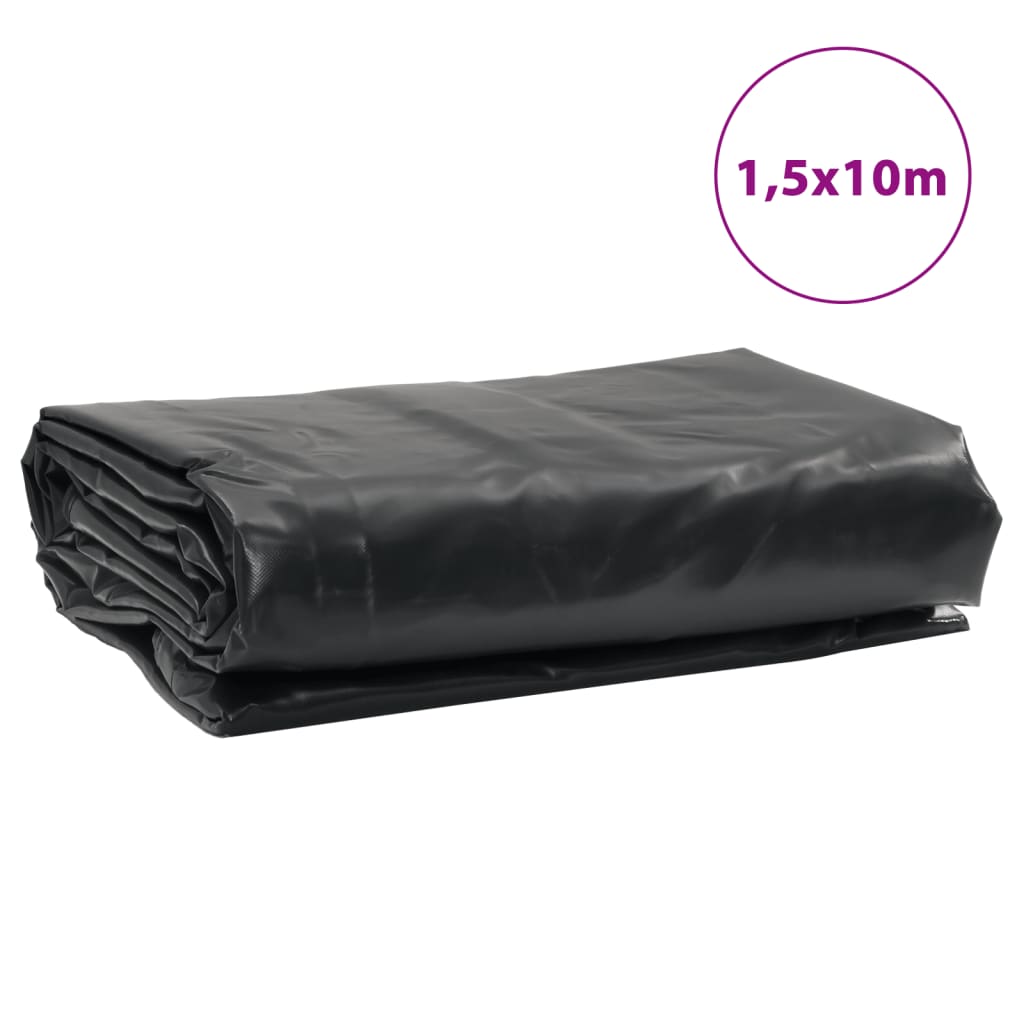 Telone Antracite 1,5x10 m 650 g/m² | homemem39
