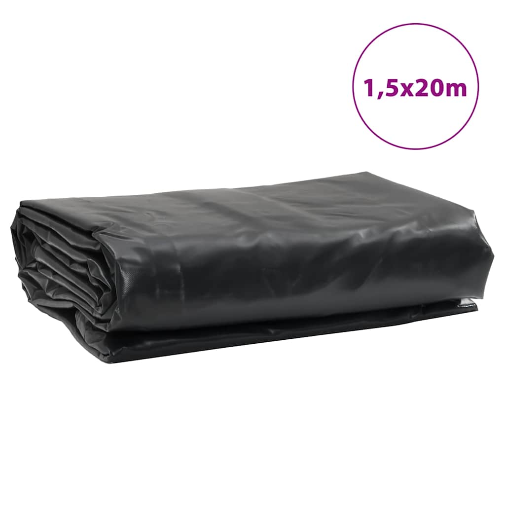 Telone Antracite 1,5x20 m 650 g/m² | homemem39
