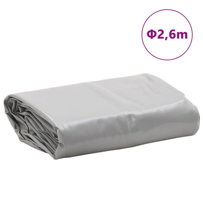 Telone Grigio Ø 2,6 m 650 g/m² | homemem39