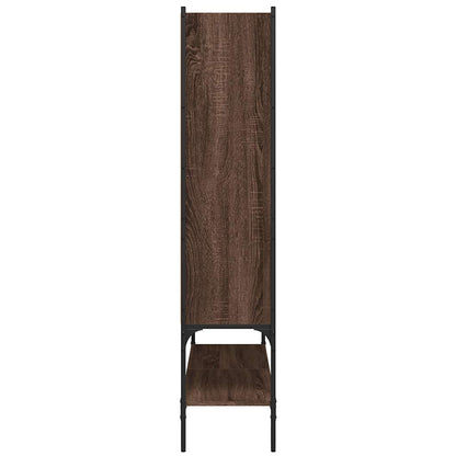 Libreria Rovere Marrone 102x30x141,5 cm in Legno Multistrato