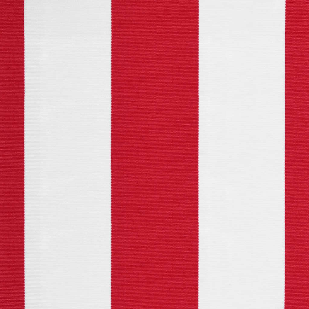 Tessuto di Ricambio per Tenda Strisce Rosse e Bianche 3x2,5 m - homemem39