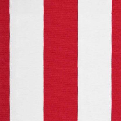 Tessuto di Ricambio per Tenda Strisce Rosse e Bianche 3x2,5 m - homemem39
