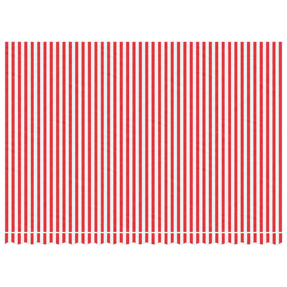Tessuto di Ricambio per Tenda Strisce Rosse e Bianche 4,5x3 m | homemem39