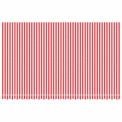 Tessuto di Ricambio per Tenda Strisce Rosse e Bianche 5x3 m | homemem39