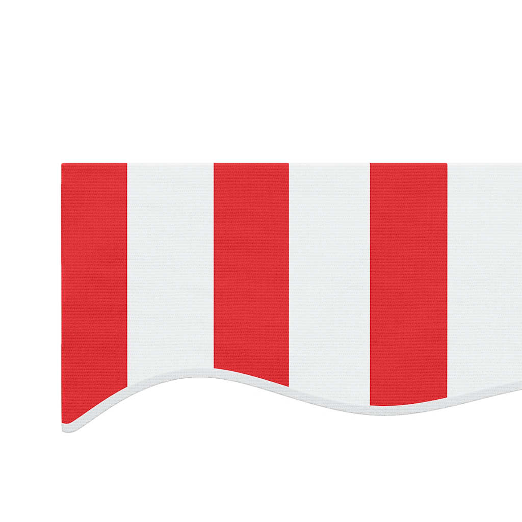 Tessuto di Ricambio per Tenda Strisce Rosse e Bianche 5x3 m | homemem39