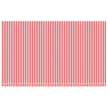 Tessuto di Ricambio per Tenda Strisce Rosse e Bianche 6x3,5 m | homemem39